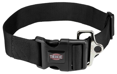 rietje Toepassen Viool Trixie halsband hond premium zwart - Huisdieren.nl