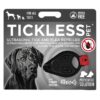 Tickless teek en vlo afweer voor hond en kat zwart