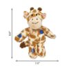 Kong wild knots giraffe geel - Afbeelding 2